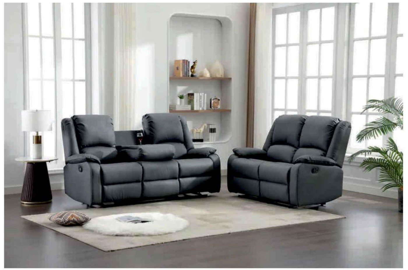 Chicago Recliner 3 + 2 Sofa Set